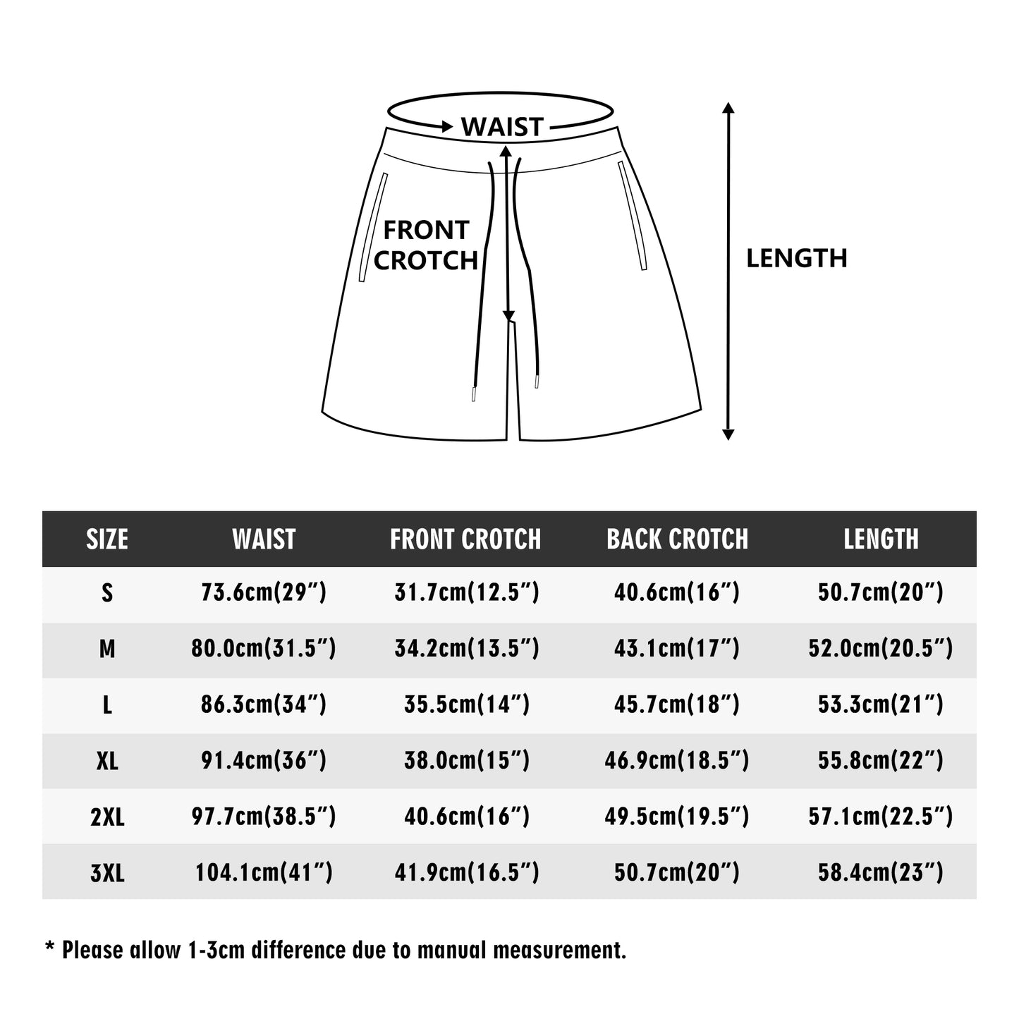 CF Customizable Shorts – Your Style, Your Fit