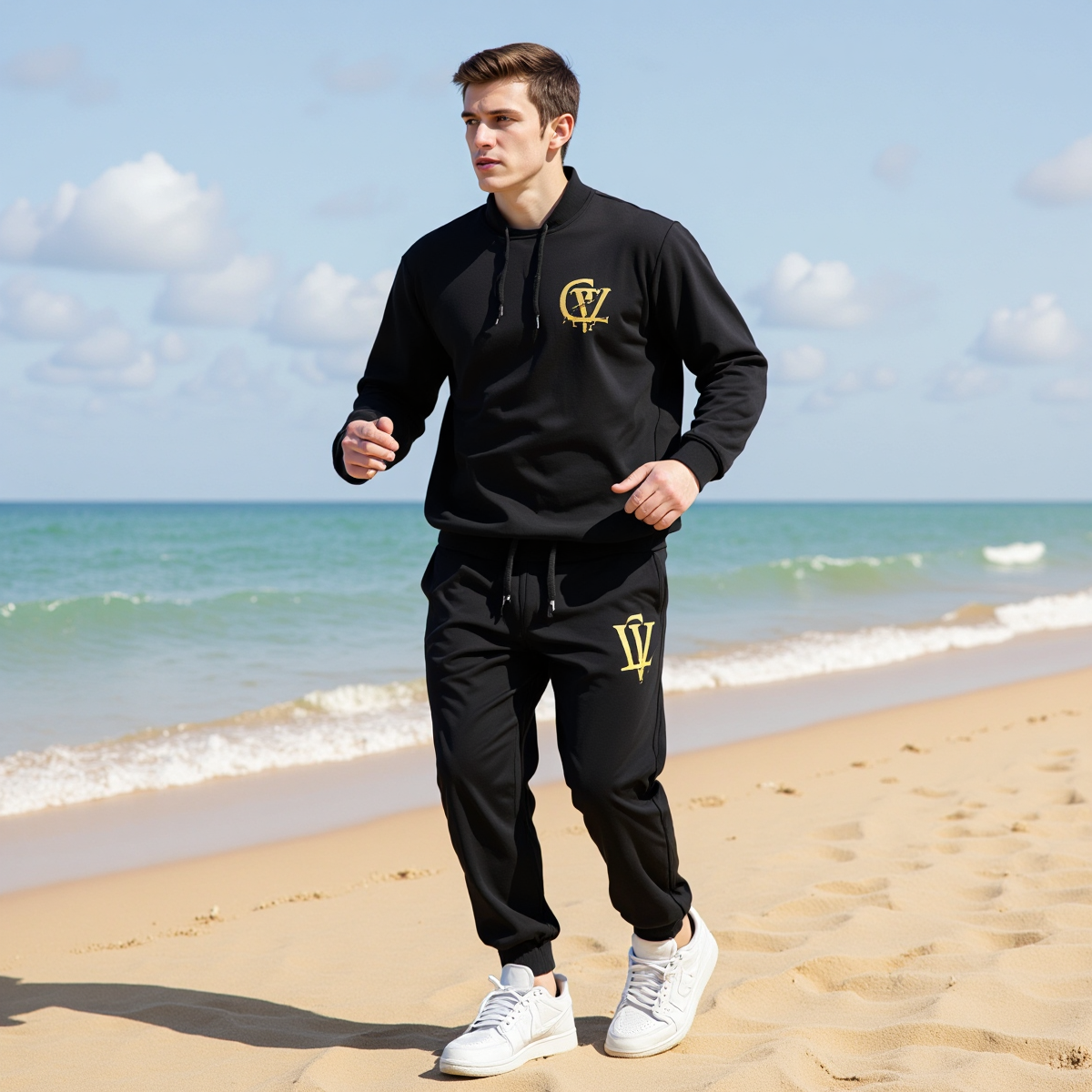CreatorVerse - Men's Closed Bottom Light Weight Jogger