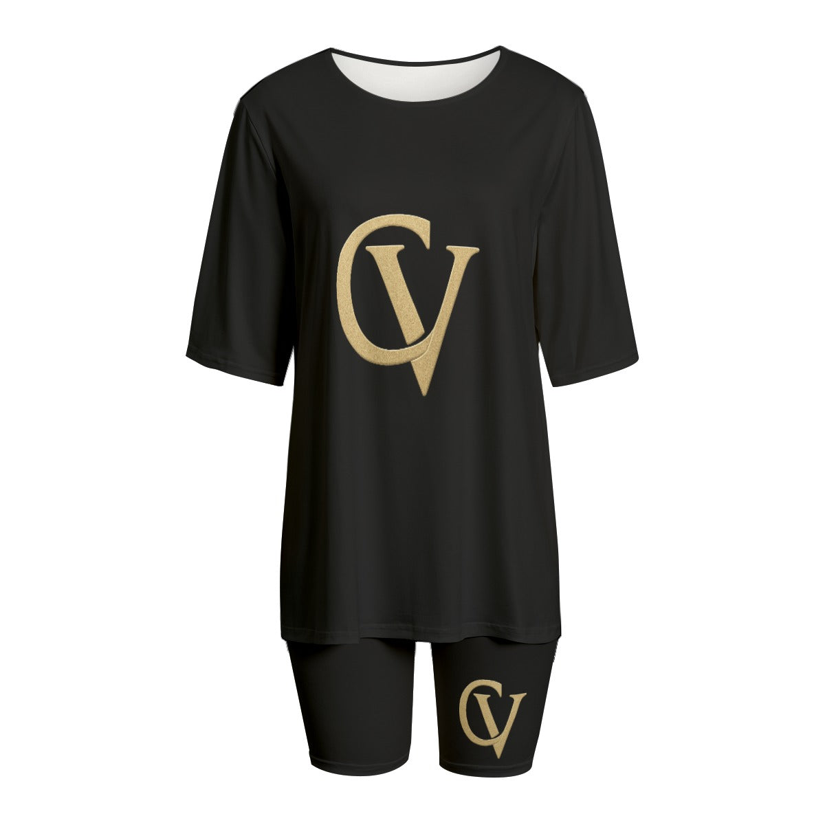 CreatorVerse - Women's T-shirt Set With Short Sleeve