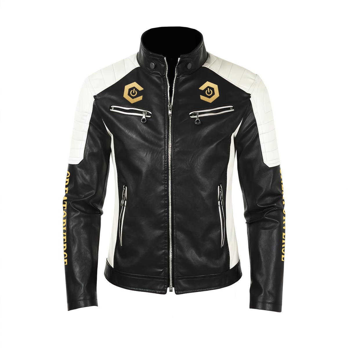 CreatorVerse - Pu Leather Jacket
