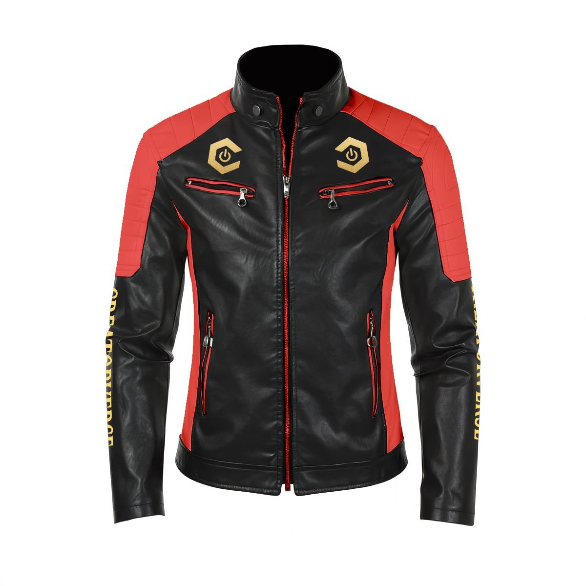 CreatorVerse - Pu Leather Jacket