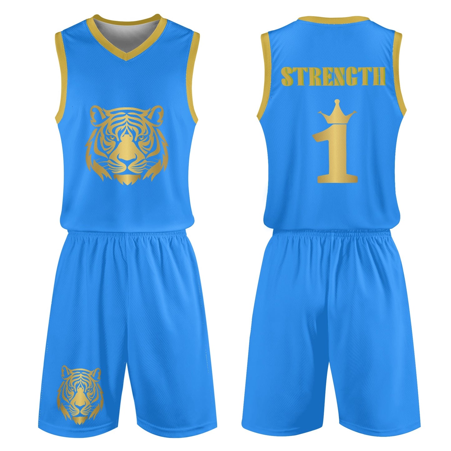 Customizable Basketball Jersey & Shorts