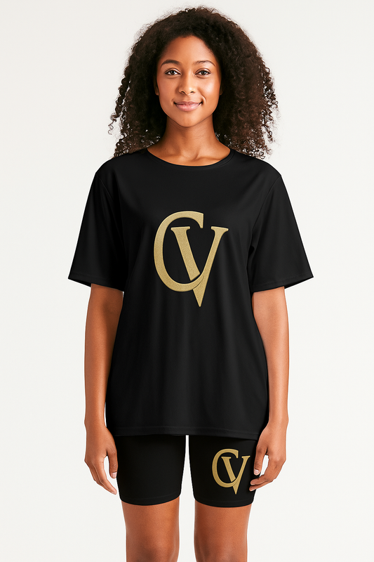 CreatorVerse - Women's T-shirt Set With Short Sleeve
